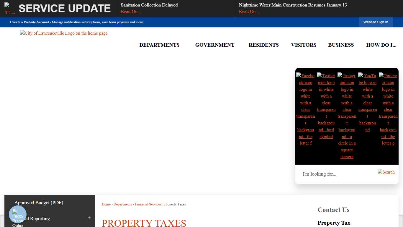 Property Taxes Lawrenceville, GA